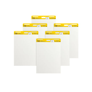 Post-it® Super Sticky Easel Pad 559 VAD 6PK, 25 in. x 30 in., White