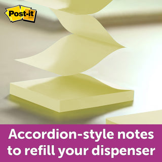 Post-it® Super Sticky Dispenser Pop-up Notes R330-12SSCY, 3 in x 3