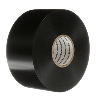 3M Scotchrap Vinyl Corrosion Protection Tape 50, 4 in x 100 ft,Unprinted, Black