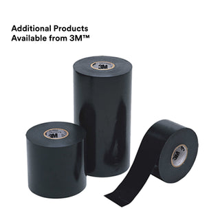 3M Scotchrap Vinyl Corrosion Protection Tape 50, 2 in x 100 ft,Unprinted, Black