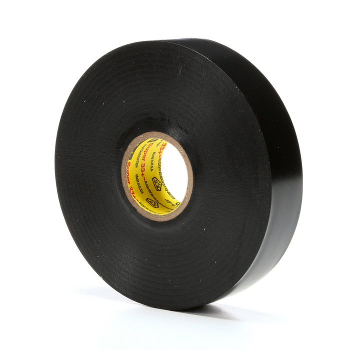 Scotch® Super 33+ Vinyl Electrical Tape, 3/4 in x 36 yd, Black