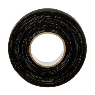 3M Temflex Cotton Friction Tape 1755, 3/4 in x 60 ft, Black