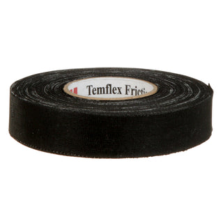 3M Temflex Cotton Friction Tape 1755, 3/4 in x 60 ft, Black