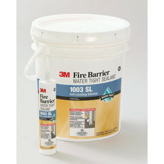 3M Fire Barrier Water Tight Sealant 1003 SL, Gray, 20 fl oz SausagePack