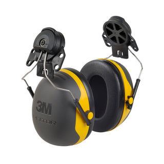 3M PELTOR X2 Earmuffs X2P3E/37276(AAD), Hard Hat Attached