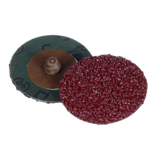 3M Cubitron II Roloc Fibre Disc 982C, 36+, TR, Red, 2 in, Die R200P