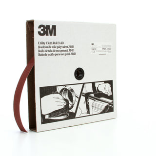 3M Utility Cloth Roll 314D, P60 X-weight, 1-1/2 in x 50 yd