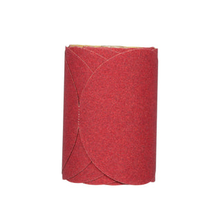 3M Red Abrasive Stikit Disc, 01116, 6 in, P80, 100 discs per roll