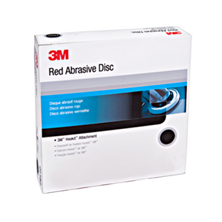 3M Hookit Red Abrasive Disc 316U, 01187, 6 in, P800, 50 discs per
carton