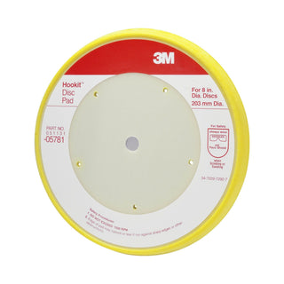 3M Hookit Disc Pad Dust Free, 05781, 8 in