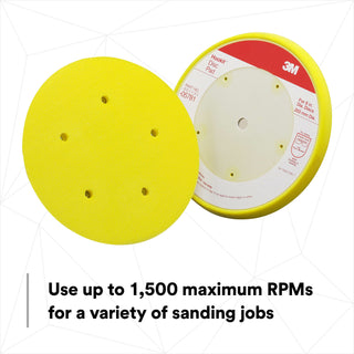 3M Hookit Disc Pad Dust Free, 05781, 8 in