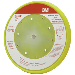 3M Hookit Pad D/F, 05783, 8 in x 5 bolt hole