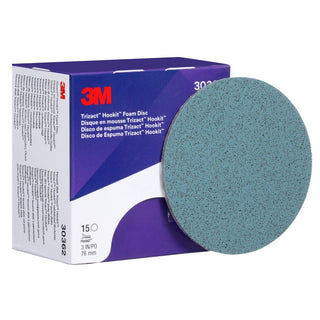 3M Trizact Hookit Foam Disc 30362, P5000, 3 in, 15 Discs/Carton