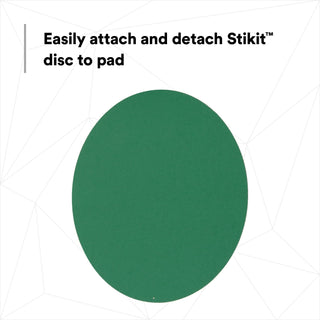 3M Green Corps Stikit Production Disc, 01549, 8 in, 80, 50 discs percarton