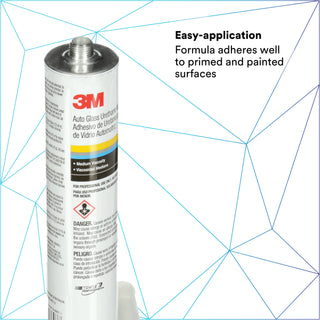 3M Auto Glass Urethane Windshield Adhesive, 08693, 10.5 fl ozCartridge