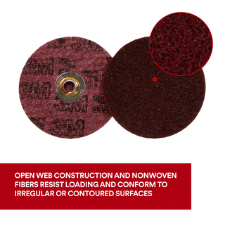 Scotch-Brite Surface Conditioning TN Quick Change Disc, SC-DN, A/O
Coarse