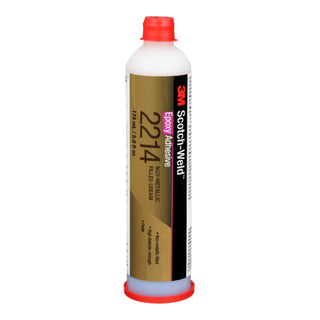 3M Scotch-Weld Epoxy Adhesive 2214, Non-Metallic Filled, Cream, 6 ozCartridge