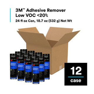 3M Adhesive Remover Low VOC <20%, 24 fl oz Can (Net Wt 18.7 oz)