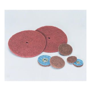 Standard Abrasives Buff and Blend GP Disc, 840708, 6 in x 1/2 in A VFN,
10/Pac