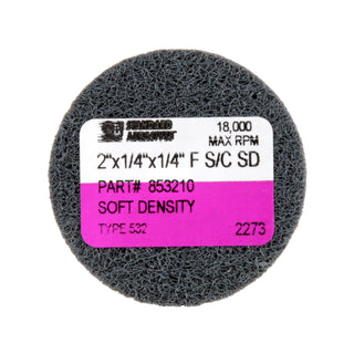 Standard Abrasives S/C Unitized Wheel 853210, 532 2 in x 1/4 in x 1/4
in