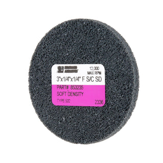 Standard Abrasives S/C Unitized Wheel 853235, 532 3 in x 1/4 in x 1/4
in