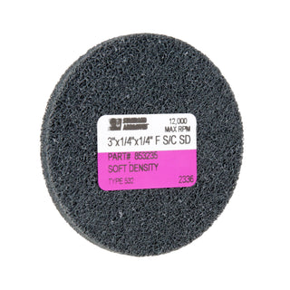 Standard Abrasives S/C Unitized Wheel 853235, 532 3 in x 1/4 in x 1/4
in