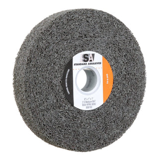 Standard Abrasives Multi-Finish Wheel 856192, 6 in x 1 in x 1 in 2SMED