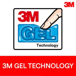 3M Gel Wrist Rest WR309LE, with Antimicrobial Product Protect