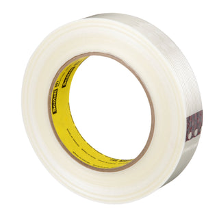 Scotch® Filament Tape 897, Clear, 24 mm x 55 m, 5 mil