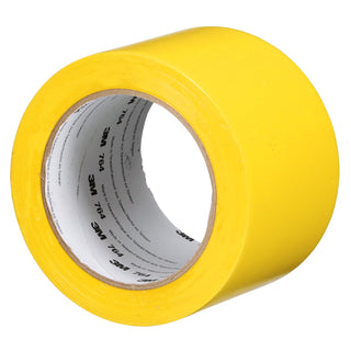 3M General Purpose Vinyl Tape 764, Yellow, 3 in x 36 yd, 5 mil, 12 Roll/Case