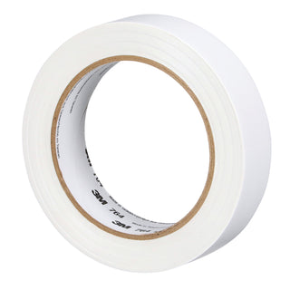 3M General Purpose Vinyl Tape 764, White, 1 in x 36 yd, 5 mil, 36 Roll/Case