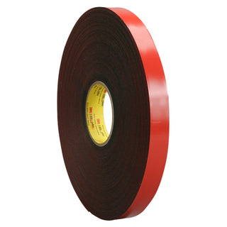 3M VHB Tape 4655, Dark Gray, 1/2 in x 36 yd, 62 mil, Small Pack