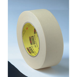 3M High Performance Masking Tape 232, Tan, 36 mm x 55 m, 6.3 mil