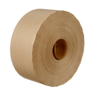 3M Water Activated Paper Tape 6147, Natural, Performance Reinforced