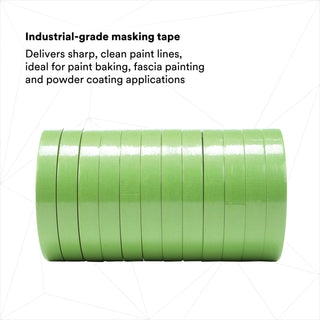 3M High Performance Green Masking Tape 401+, 18 mm x 55 m