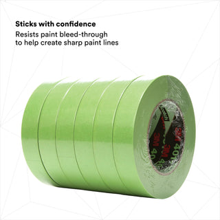 3M High Performance Green Masking Tape 401+, 24 mm x 55 m 6.7 mil