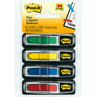 Post-it® Arrow Flags 684-ARR3, .47 in. x 1.7 in. Assorted