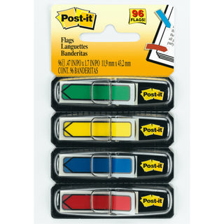 Post-it® Arrow Flags 684-ARR3, .47 in. x 1.7 in. Assorted