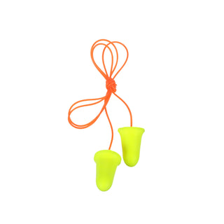 3M E-A-Rsoft FX Earplugs 312-1260, Corded, Poly Bag