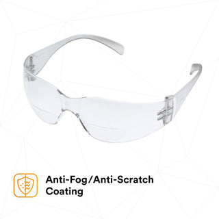 3M Virtua Reader Protective Eyewear 11513-00000-20 Clear Anti-Fog
Lens