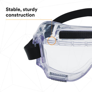 3M Centurion Splash Safety Goggles 454, 40304-00000-10, Clear Lens