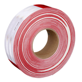 3M Diamond Grade Conspicuity Markings 983-32, Red/White, 67636, 2 in x50 yd