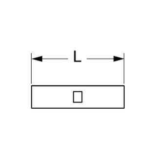 3M Non-Insulated Seamless Butt Connector, 62-S