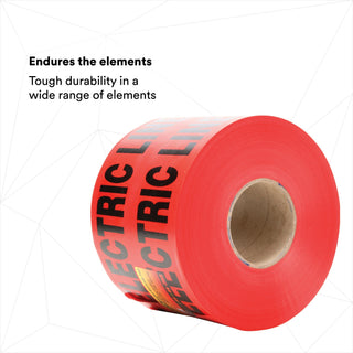 Scotch® Buried Barricade Tape 368, CAUTION BURIED ELECTRIC LINE BELOW