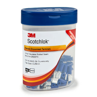 3M Scotchlok Female Disconnect Vinyl Insulated,MVU14-250DFX