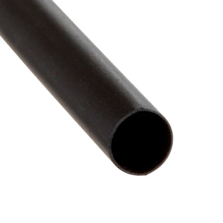 3M Heat Shrink Thin-Wall Tubing FP-301-3/16-48"-Black-25 Pcs, 48 inLength sticks