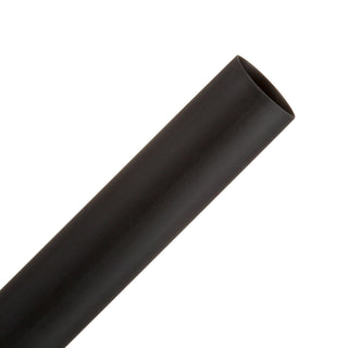 3M Heat Shrink Thin-Wall Tubing FP-301-3/4-48"-Black-12 Pcs, 48 inLength sticks