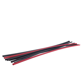 3M Heat Shrink Thin-Wall Tubing FP-301-1/4-48"-Black-Hdr-12 Pcs