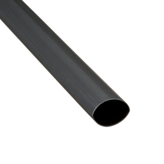 3M Thin-Wall Heat Shrink Tubing EPS-300, Adhesive-Lined, 1-48"-Black-5Pcs