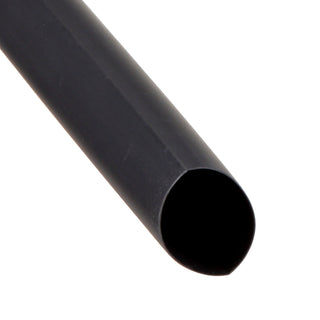 3M Heat Shrink Thin-Wall Tubing FP-301-1-6"-Black-10-10 Pc Pks